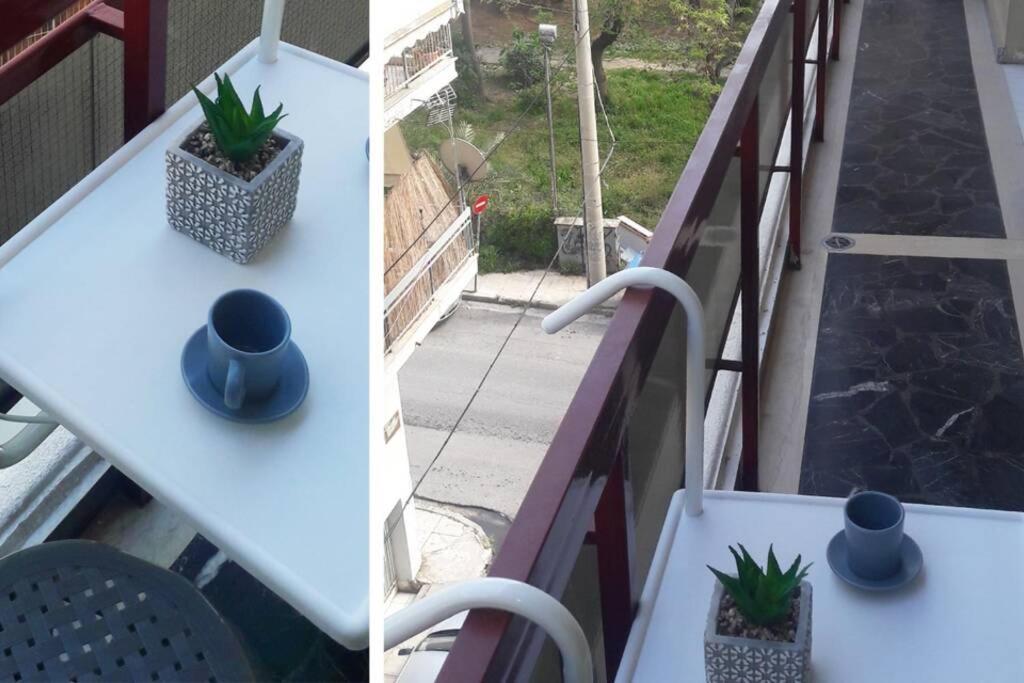 アテネElegant & Charming Apt. In The Hilton Areaアパートメント エクステリア 写真