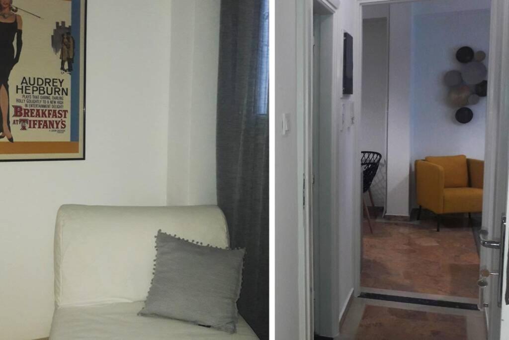 アテネElegant & Charming Apt. In The Hilton Areaアパートメント エクステリア 写真